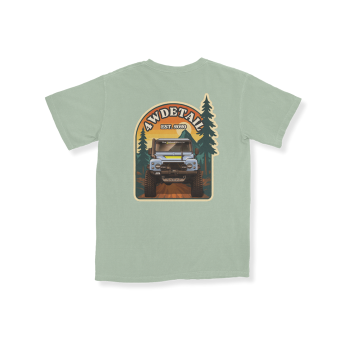 LR 130 FIRE TRAIL SUNSET VINTAGE TEE