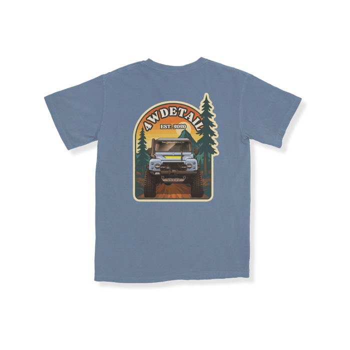 LR 130 FIRE TRAIL SUNSET VINTAGE TEE