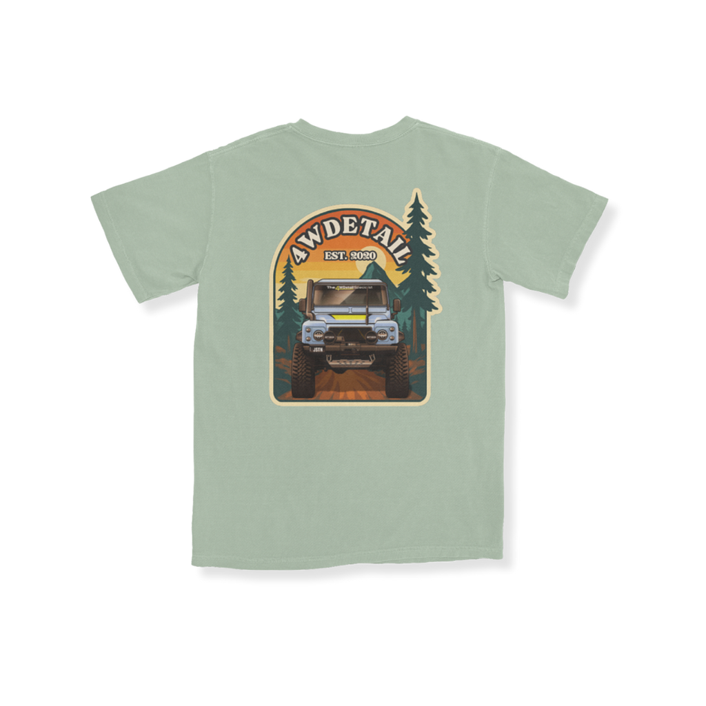 LR 130 FIRE TRAIL SUNSET VINTAGE TEE
