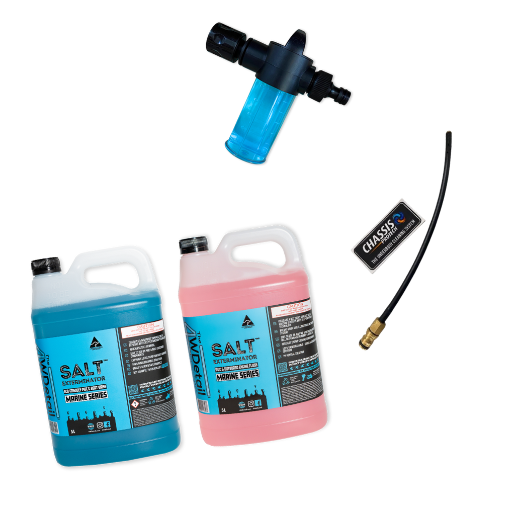 The Essentials 4WD/ Boat Flush Care Package