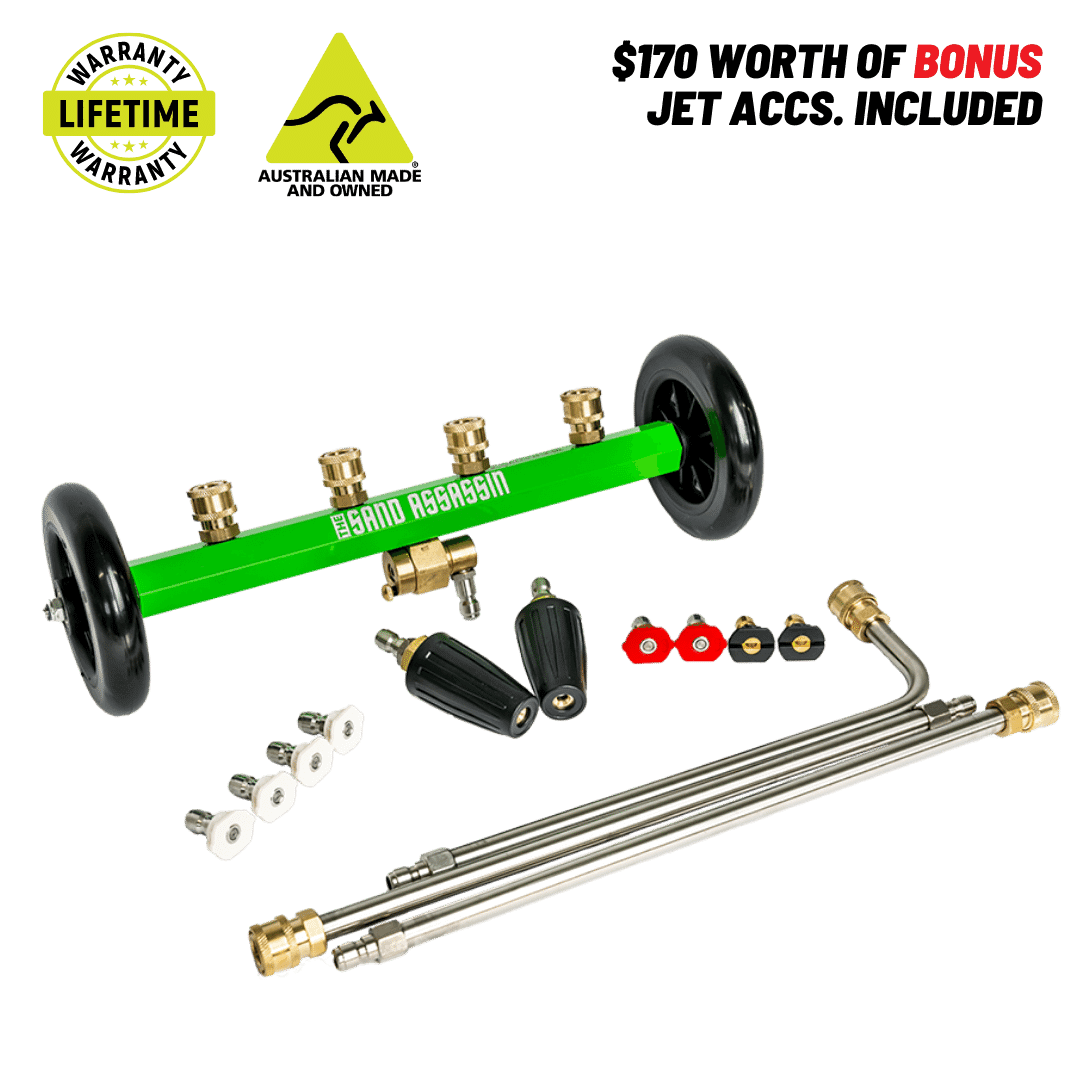 THE SAND ASSASSIN™ PRO Underbody Pressure Washer
