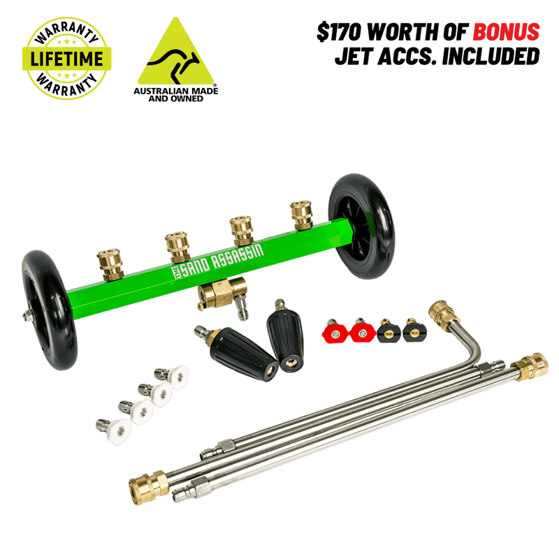 THE SAND ASSASSIN™ PRO Underbody Pressure Washer